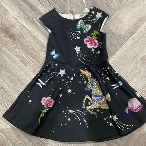 Girls Size 4 Embellished Dress